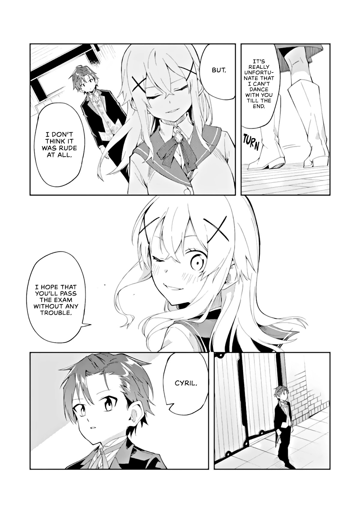 Akuyaku Reijou no Shitsuji-sama Hametsu Chapter 3.2 page 6 - Chapter 3.2: Entrance Exam