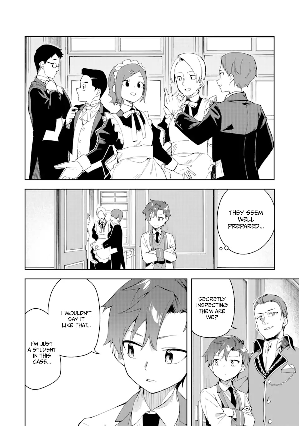 Akuyaku Reijou no Shitsuji-sama Hametsu Chapter 30.1 page 12 - Chapter 30.1: The Day Of The Cultural Festival