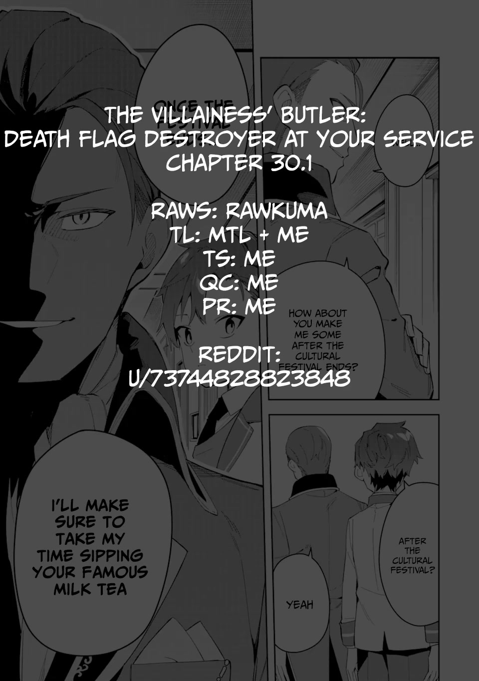 Akuyaku Reijou no Shitsuji-sama Hametsu Chapter 30.1 page 19 - Chapter 30.1: The Day Of The Cultural Festival