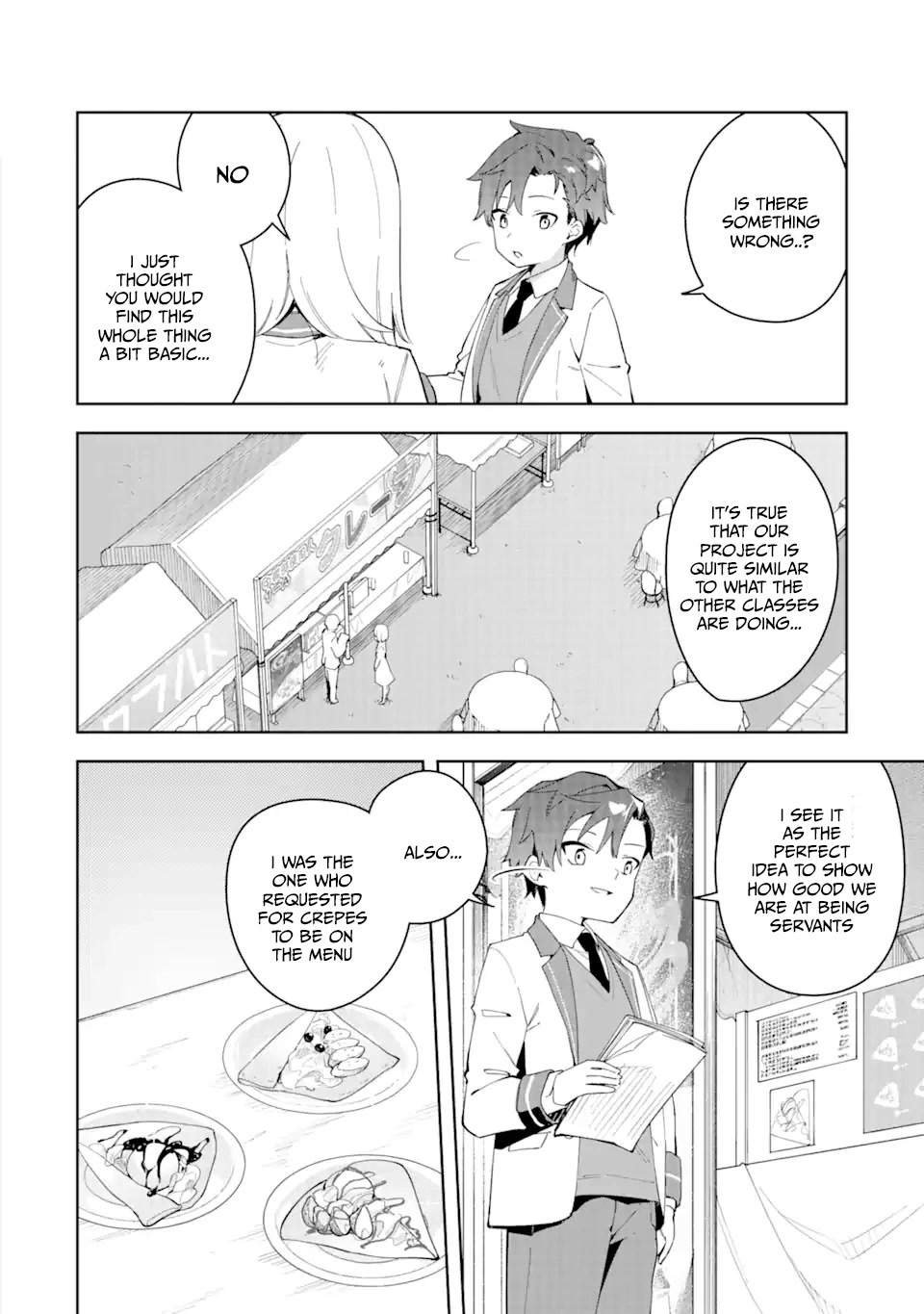 Akuyaku Reijou no Shitsuji-sama Hametsu Chapter 30.1 page 2 - Chapter 30.1: The Day Of The Cultural Festival