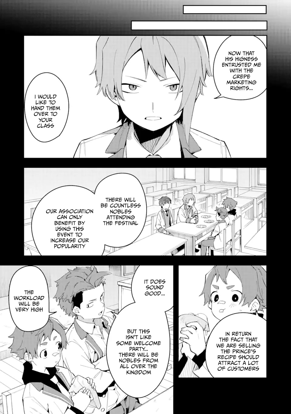 Akuyaku Reijou no Shitsuji-sama Hametsu Chapter 30.1 page 3 - Chapter 30.1: The Day Of The Cultural Festival