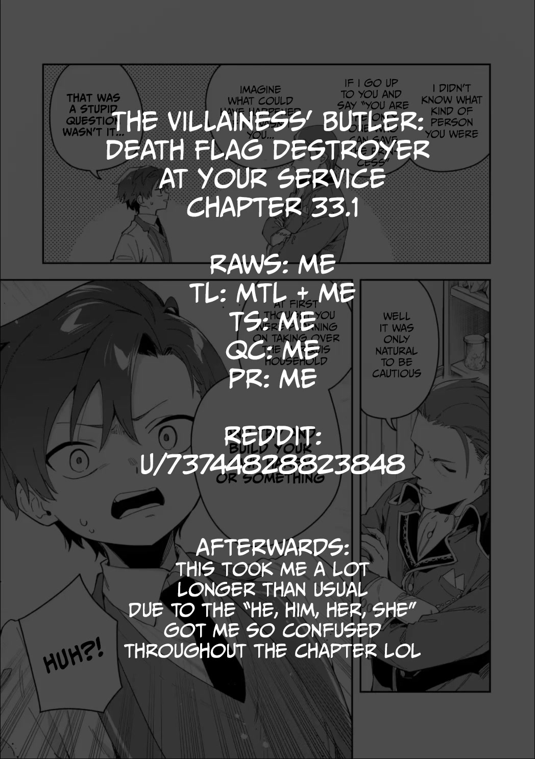 Akuyaku Reijou no Shitsuji-sama Hametsu Chapter 33.1 page 18 - Chapter 33.1: His And Her Plan