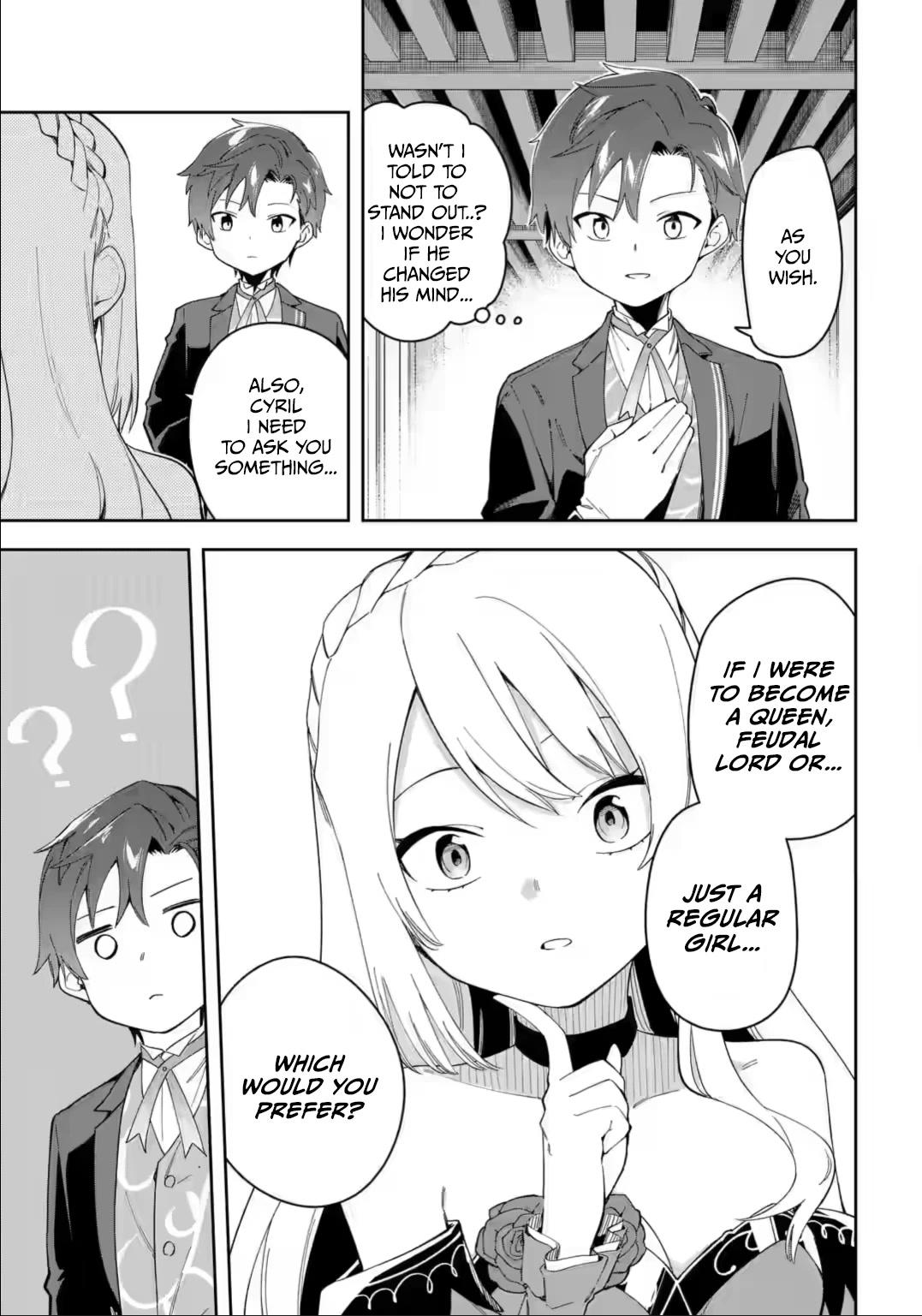 Akuyaku Reijou no Shitsuji-sama Hametsu Chapter 34.1 page 15 - Chapter 34.1: My Lady's Wish