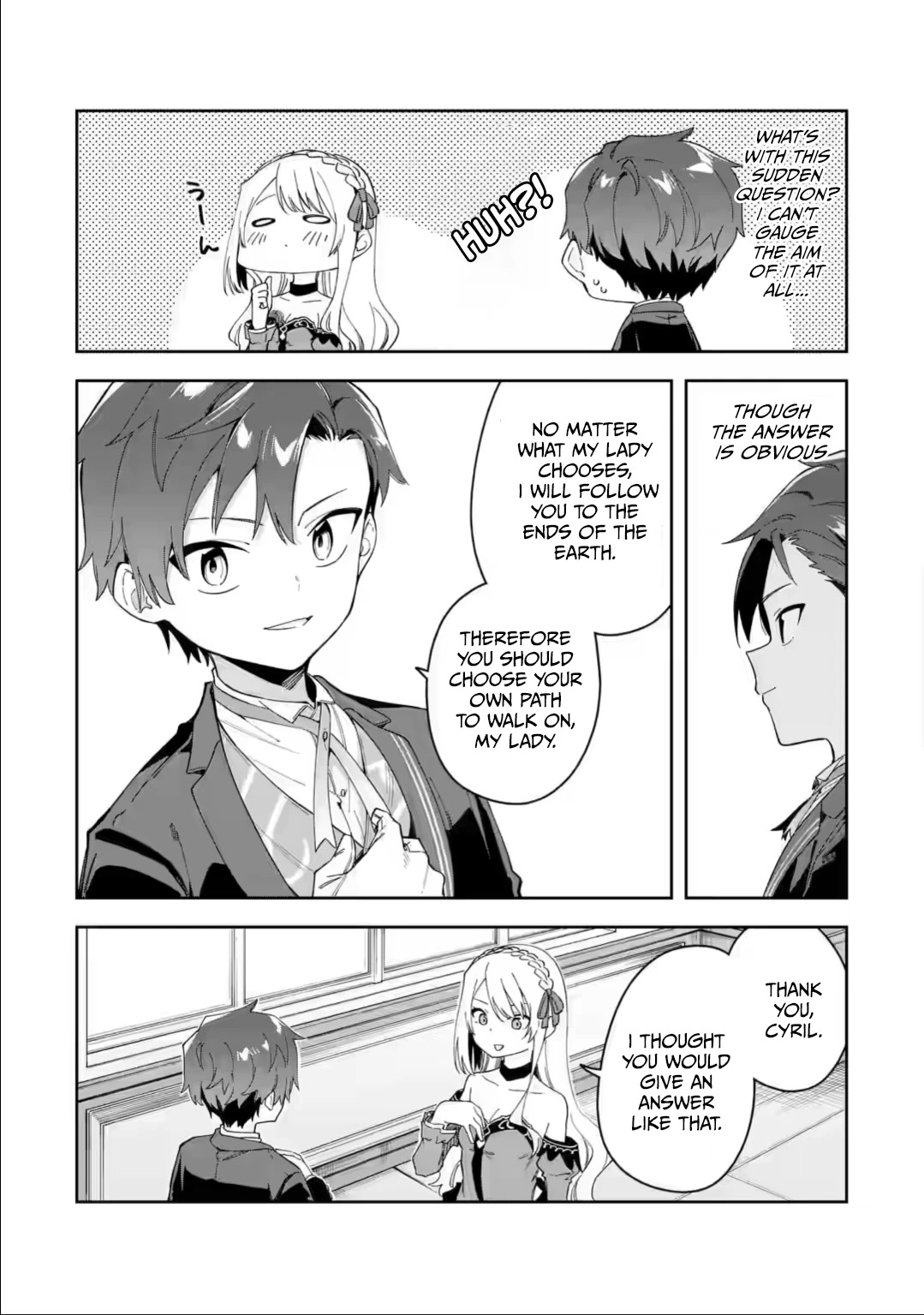 Akuyaku Reijou no Shitsuji-sama Hametsu Chapter 34.1 page 16 - Chapter 34.1: My Lady's Wish