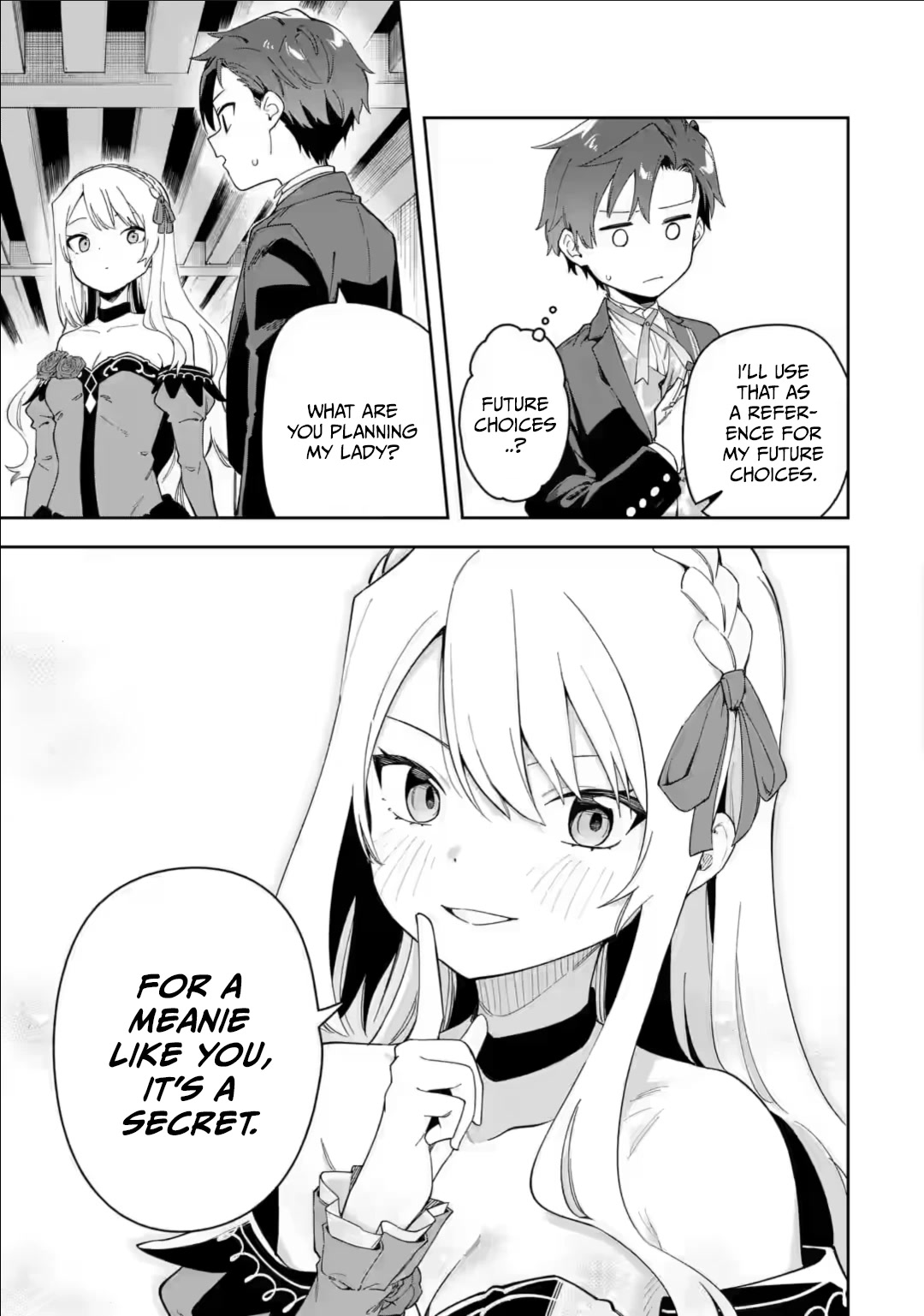 Akuyaku Reijou no Shitsuji-sama Hametsu Chapter 34.1 page 17 - Chapter 34.1: My Lady's Wish
