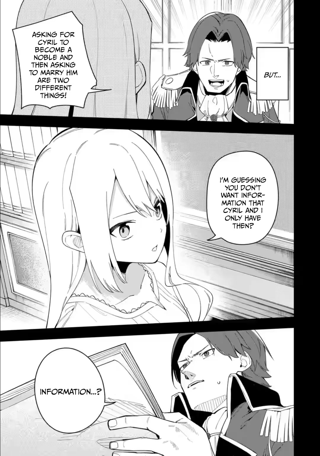 Akuyaku Reijou no Shitsuji-sama Hametsu Chapter 34.1 page 7 - Chapter 34.1: My Lady's Wish
