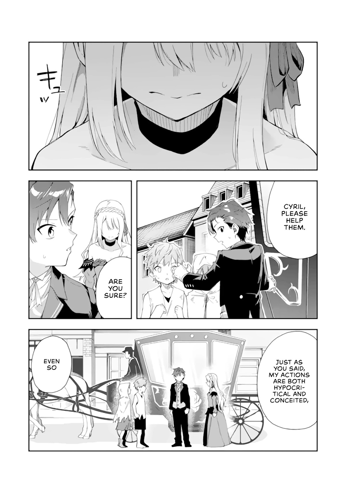 Akuyaku Reijou no Shitsuji-sama Hametsu Chapter 4 page 30 - Chapter 4: Uniform Measurements