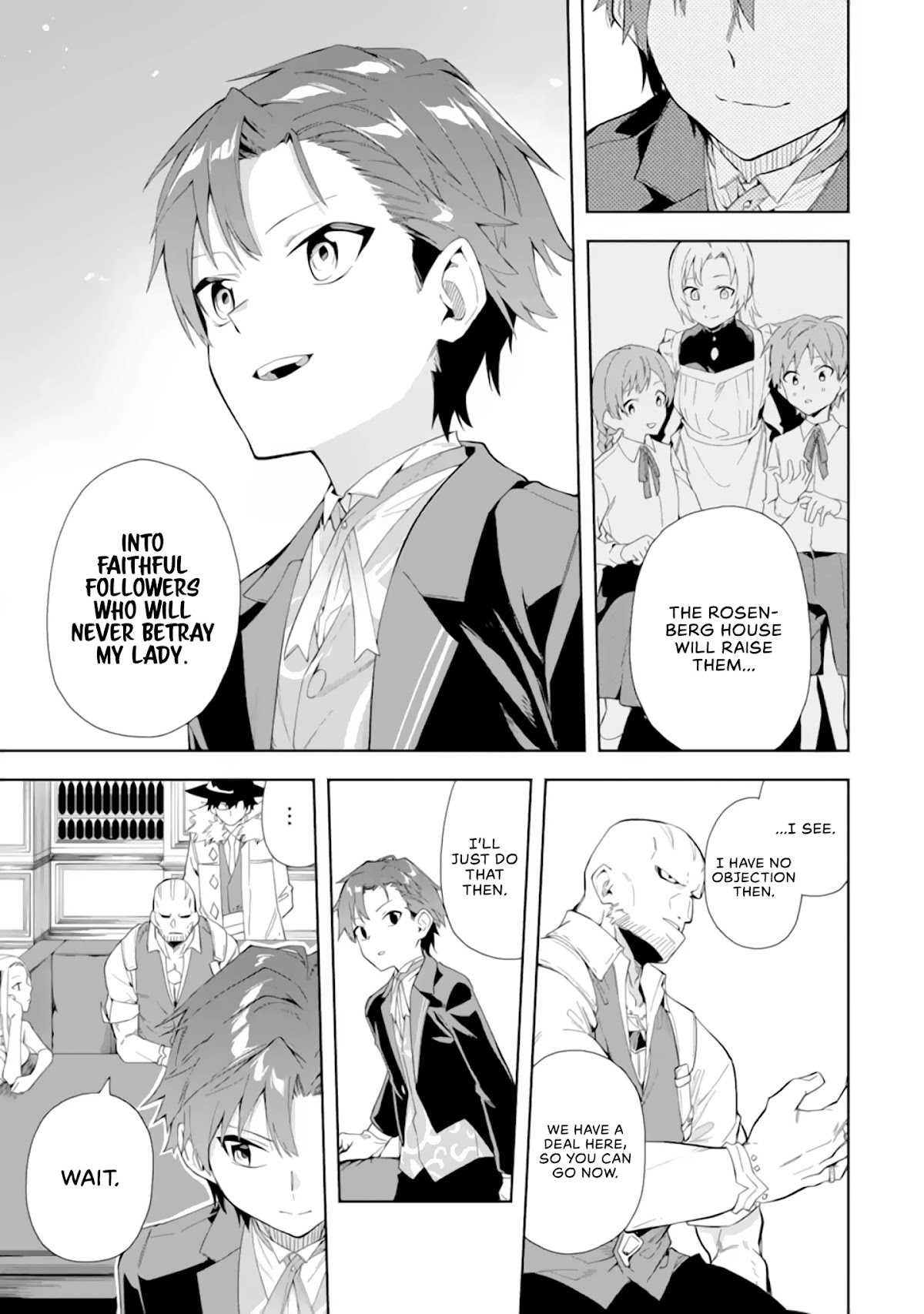 Akuyaku Reijou no Shitsuji-sama Hametsu Chapter 5.1 page 15 - Chapter 5.1: Dark Guild