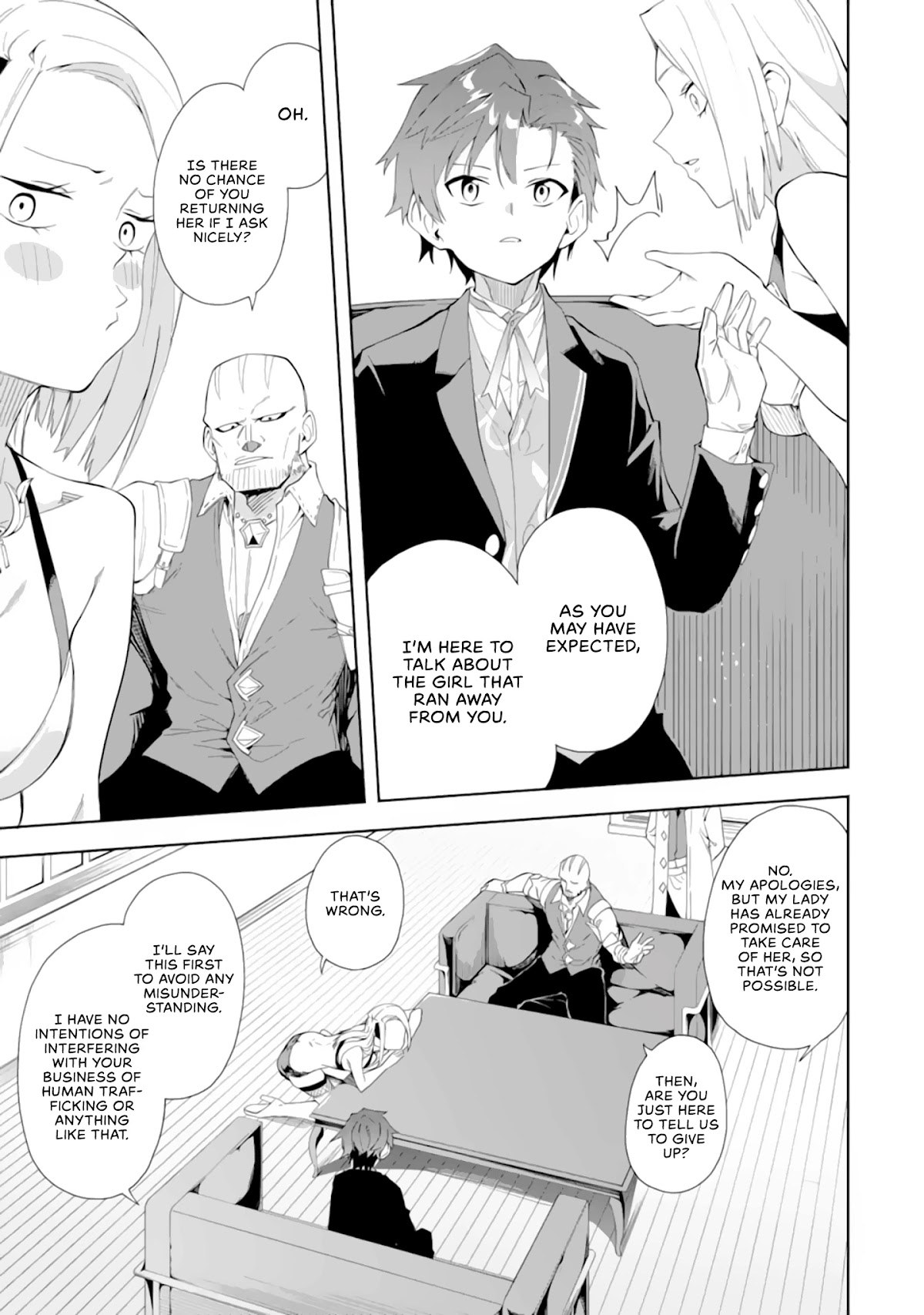 Akuyaku Reijou no Shitsuji-sama Hametsu Chapter 5.1 page 9 - Chapter 5.1: Dark Guild