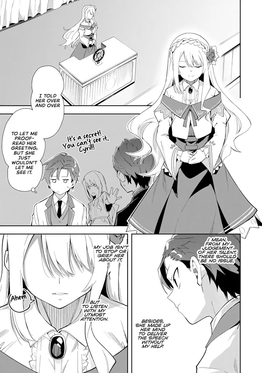 Akuyaku Reijou no Shitsuji-sama Hametsu Chapter 6.1 page 6 - Chapter 6.1: Classmates