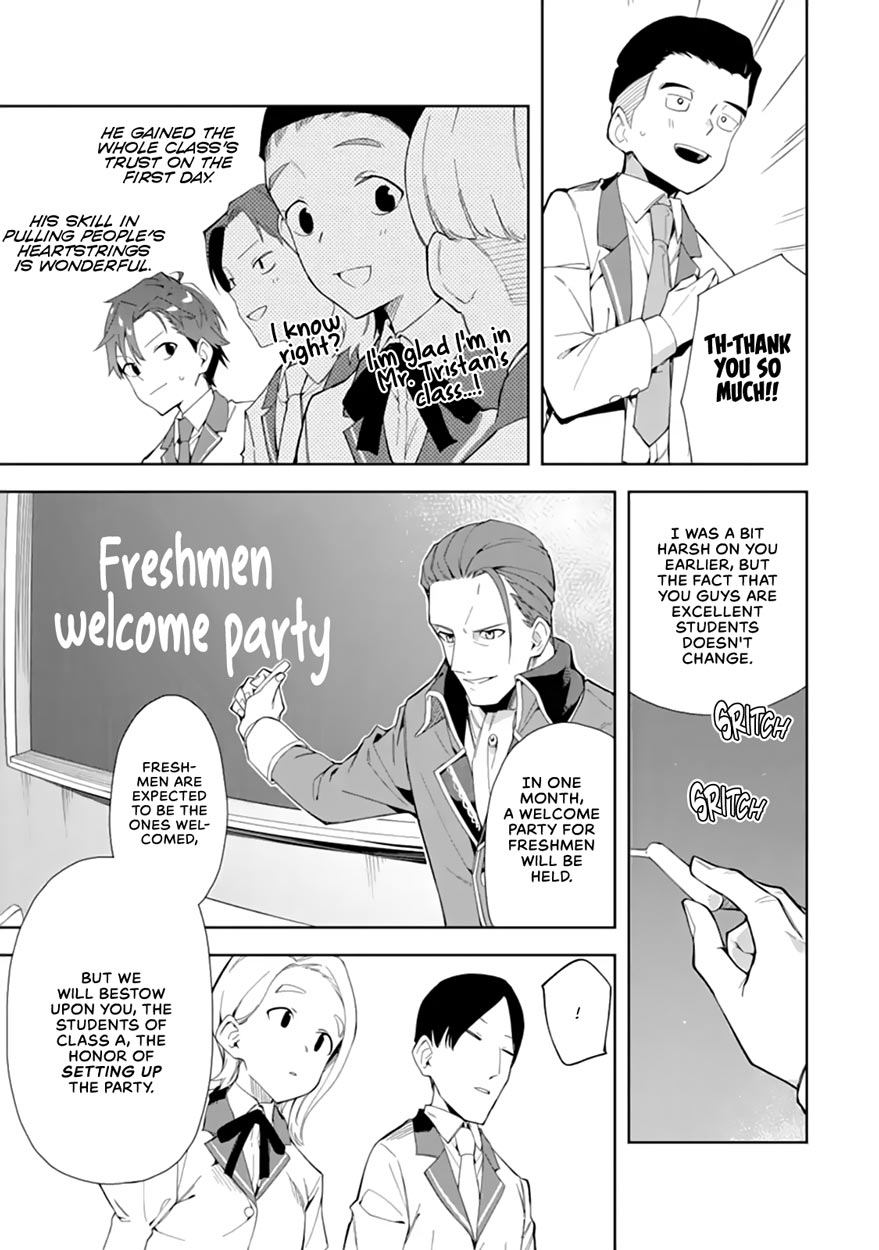 Akuyaku Reijou no Shitsuji-sama Hametsu Chapter 6.2 page 3 - Chapter 6.2: Classmates