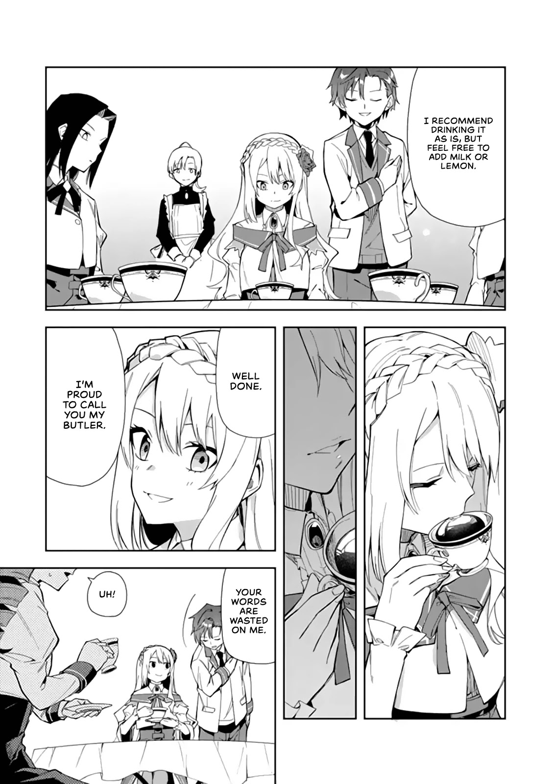 Akuyaku Reijou no Shitsuji-sama Hametsu Chapter 7 page 12 - Chapter 7: Formation of Factions