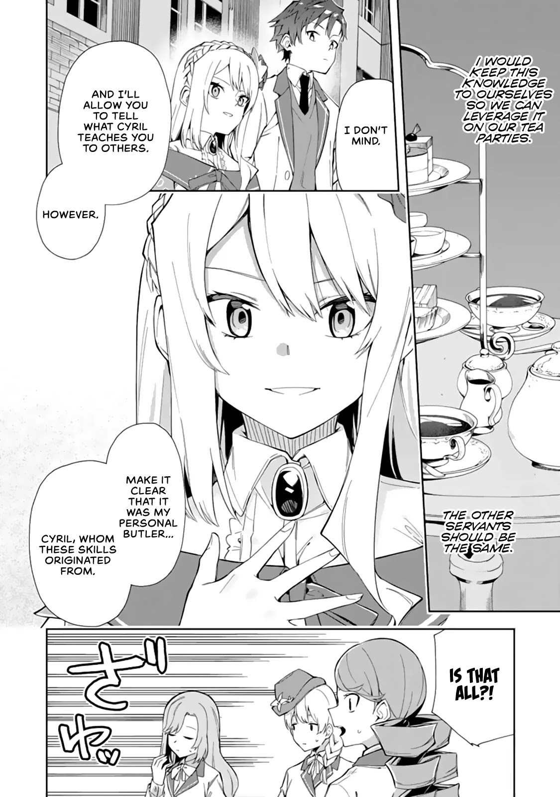 Akuyaku Reijou no Shitsuji-sama Hametsu Chapter 7 page 19 - Chapter 7: Formation of Factions