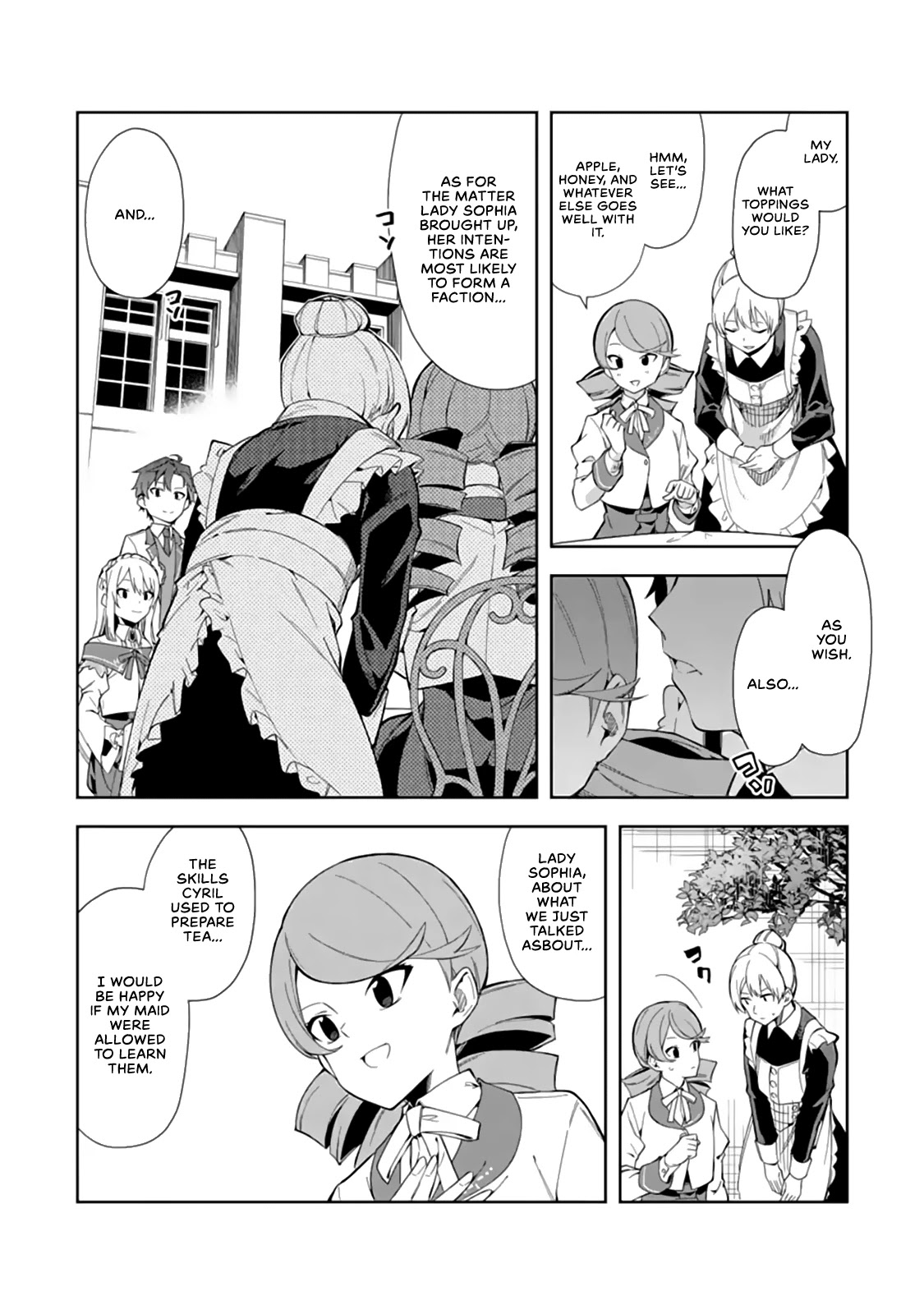 Akuyaku Reijou no Shitsuji-sama Hametsu Chapter 7 page 23 - Chapter 7: Formation of Factions