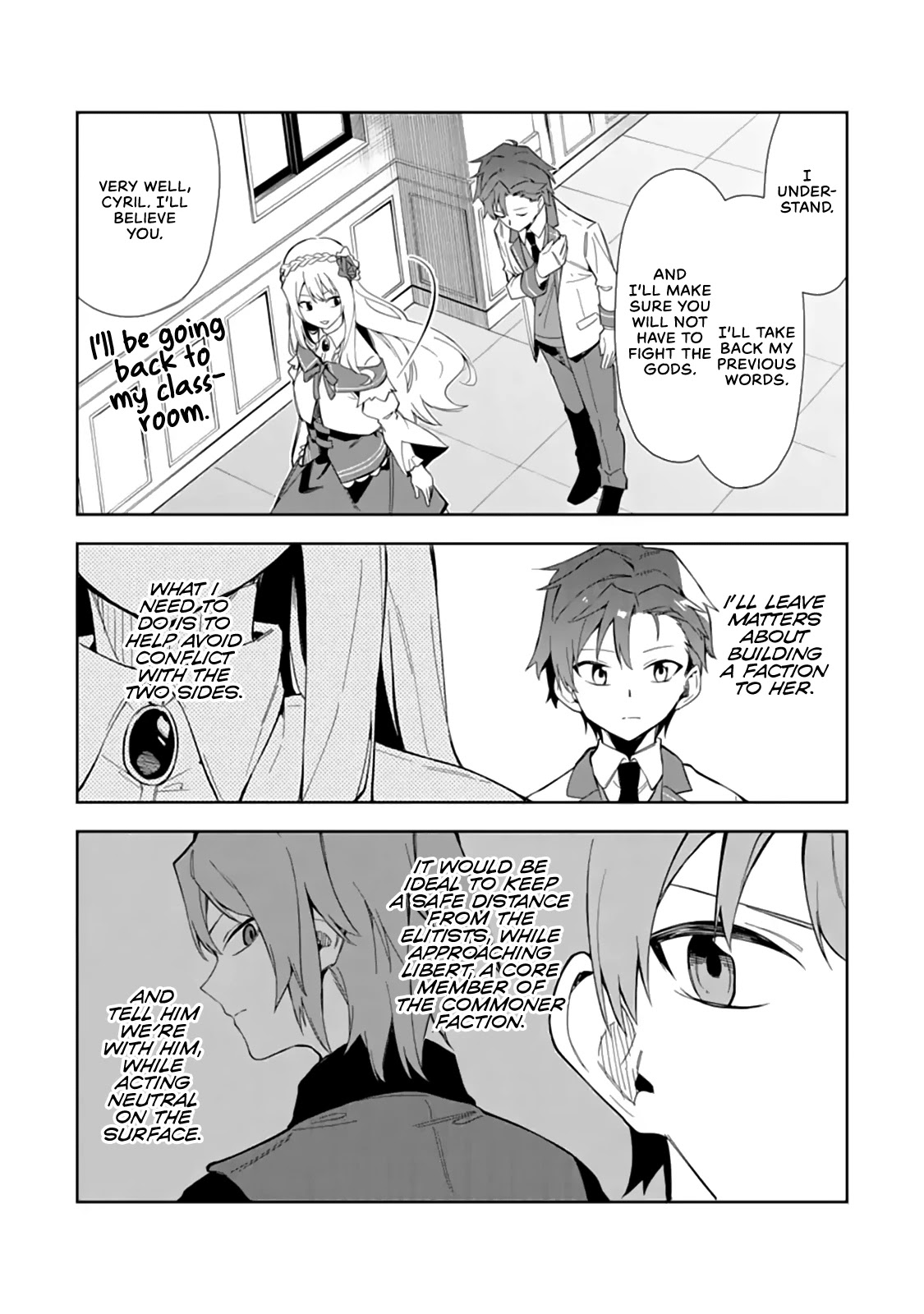 Akuyaku Reijou no Shitsuji-sama Hametsu Chapter 7 page 30 - Chapter 7: Formation of Factions