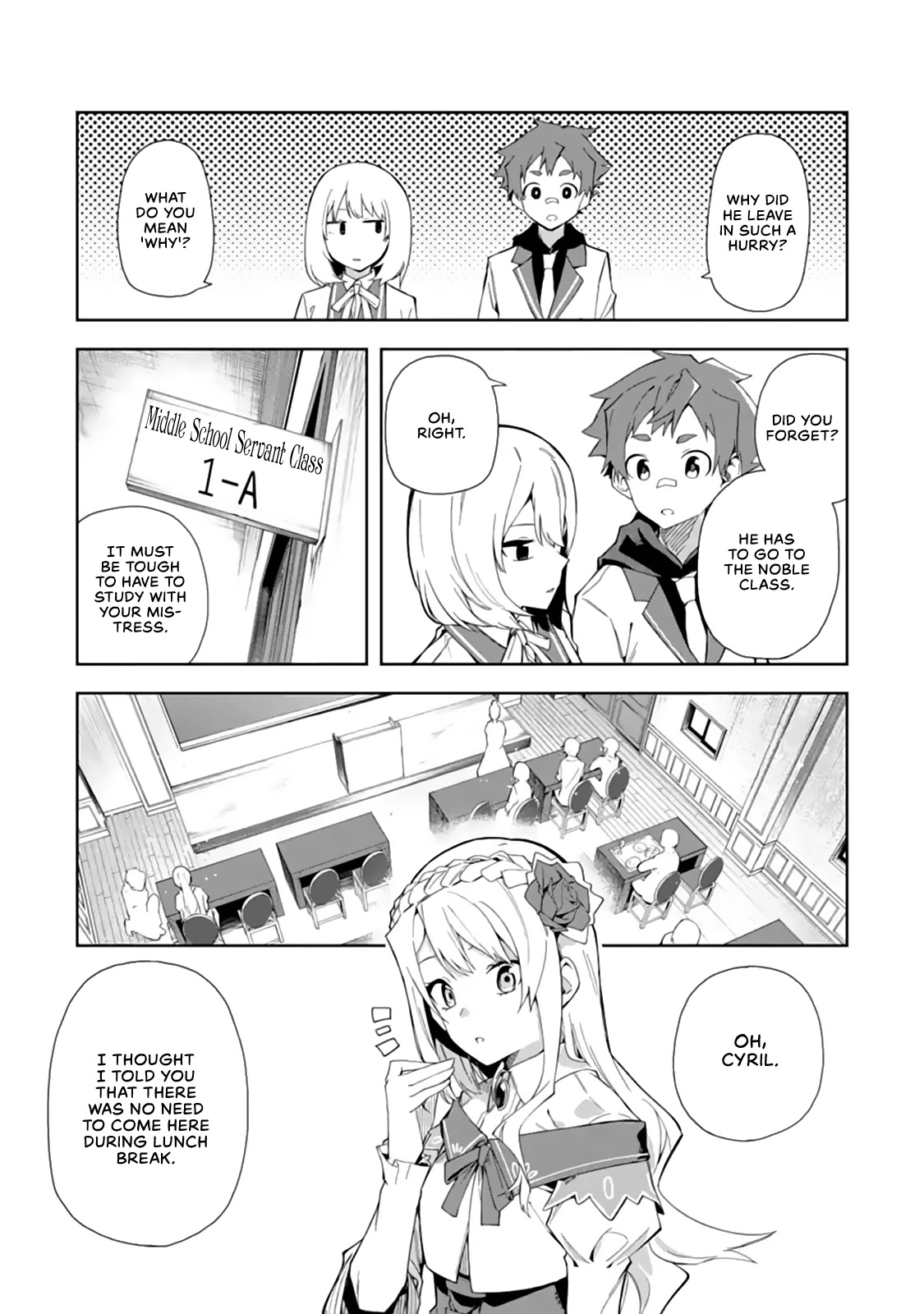 Akuyaku Reijou no Shitsuji-sama Hametsu Chapter 7 page 4 - Chapter 7: Formation of Factions