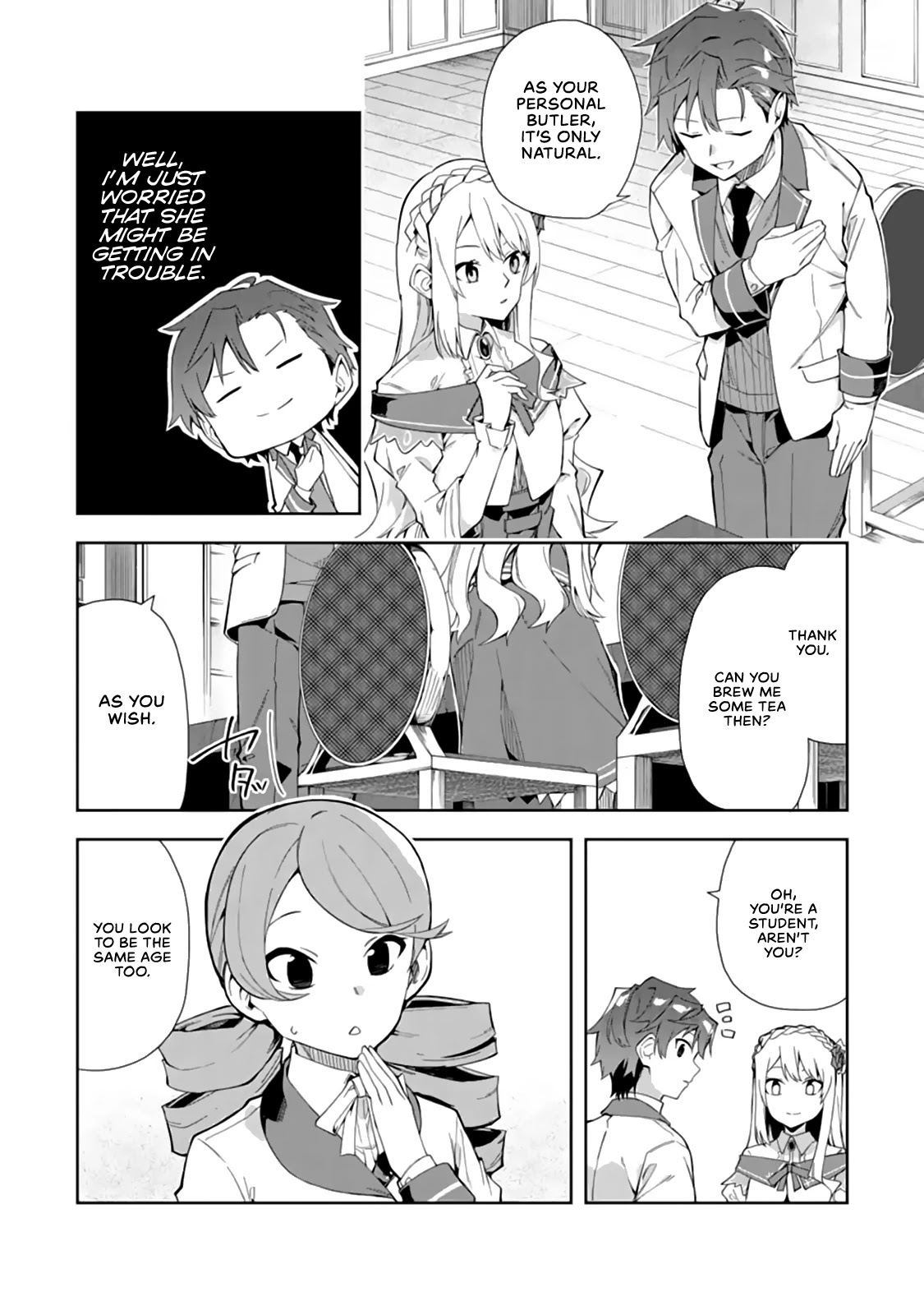 Akuyaku Reijou no Shitsuji-sama Hametsu Chapter 7 page 5 - Chapter 7: Formation of Factions