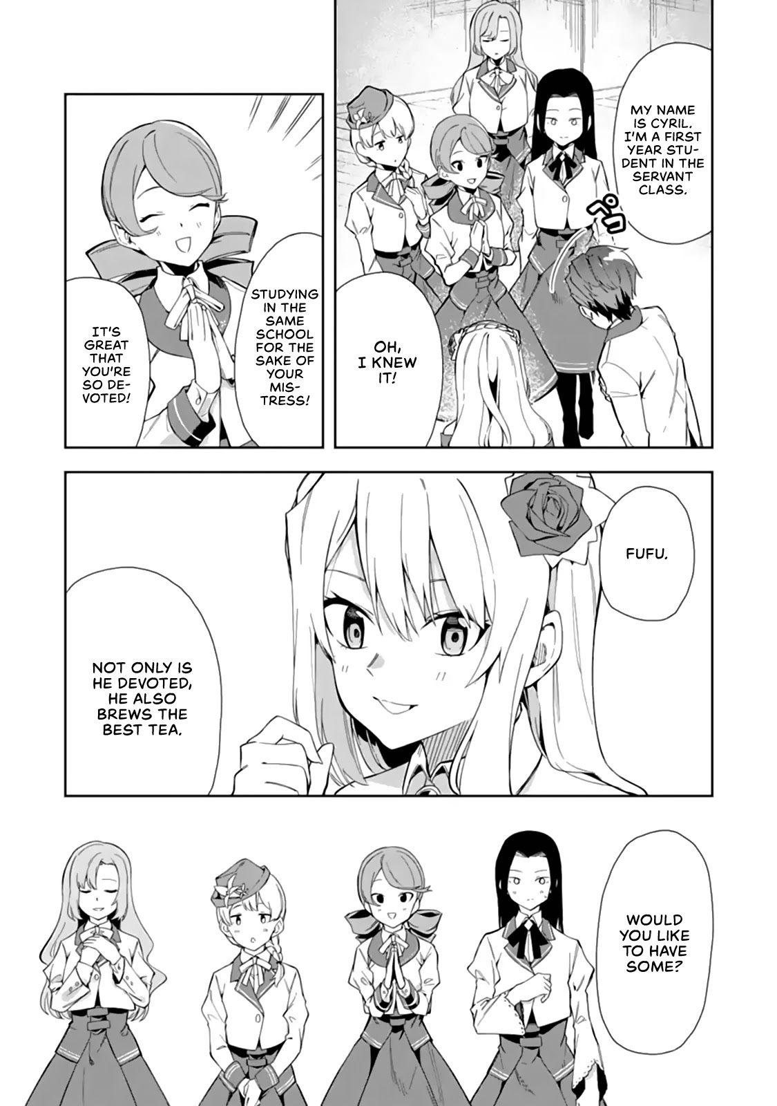 Akuyaku Reijou no Shitsuji-sama Hametsu Chapter 7 page 6 - Chapter 7: Formation of Factions