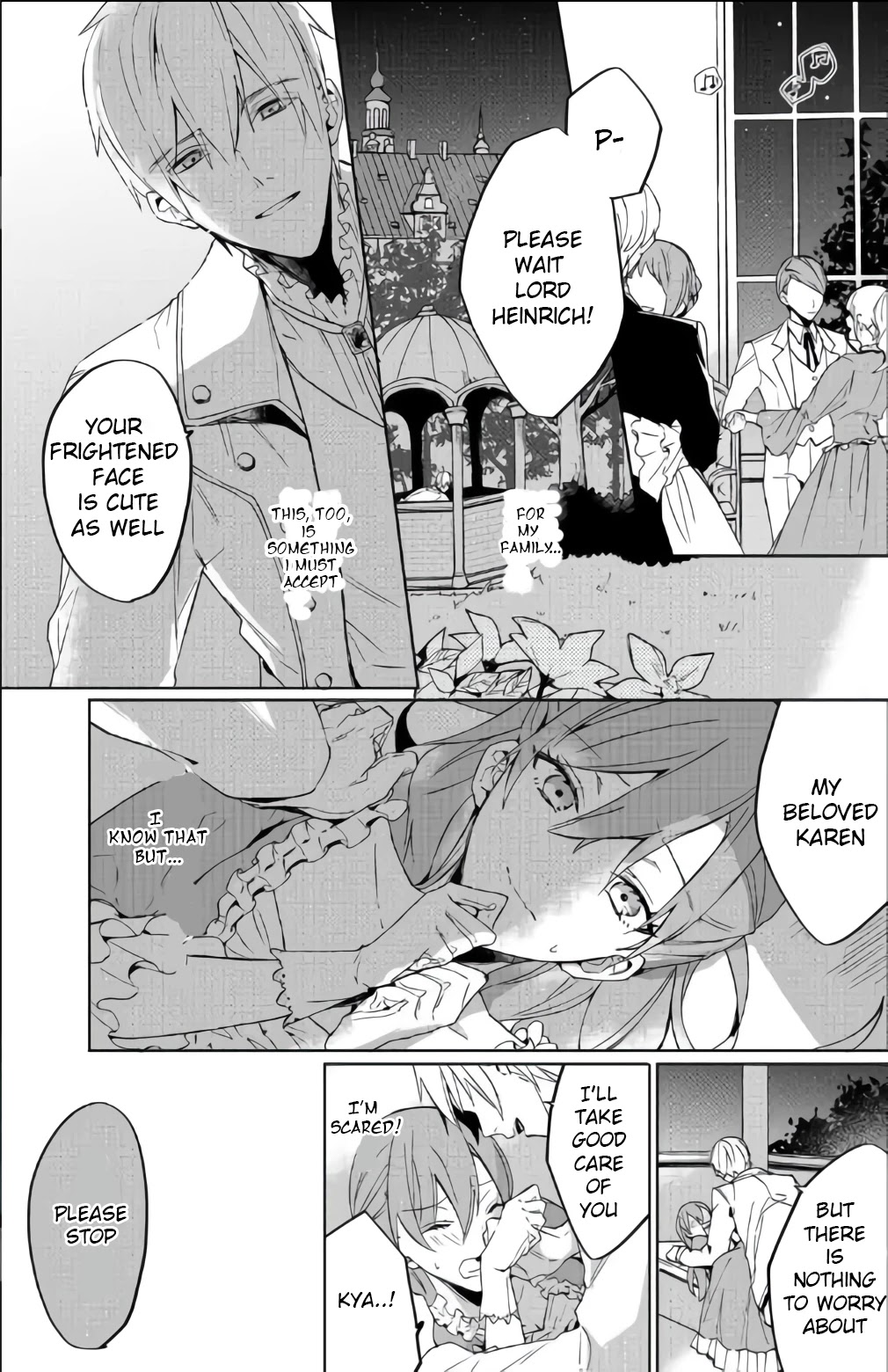 Akuyaku Reijou wa Itto ni Dekiaisarete: Noumitsu Sex no Aitei wa Jyuuboku Chapter 1 page 4 - Chapter 1