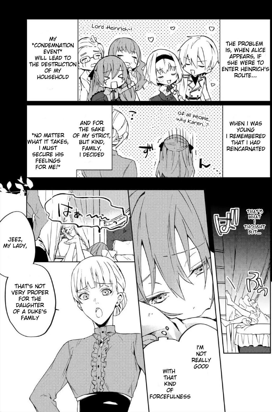 Akuyaku Reijou wa Itto ni Dekiaisarete: Noumitsu Sex no Aitei wa Jyuuboku Chapter 1 page 8 - Chapter 1