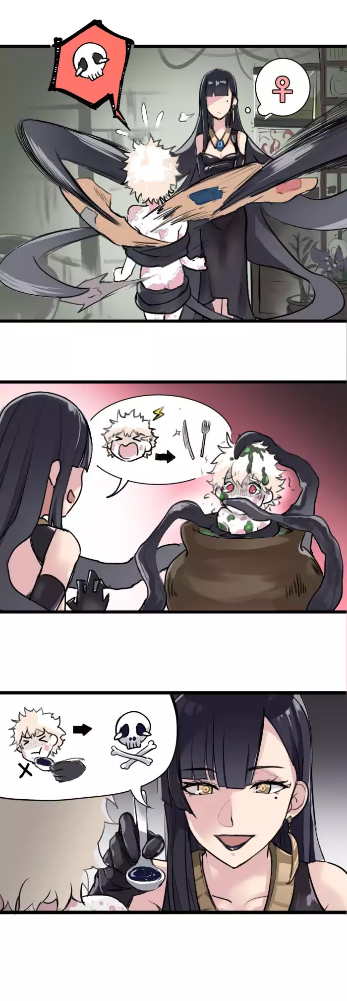 Albino & Witch Chapter 1 page 2 - Chapter 1