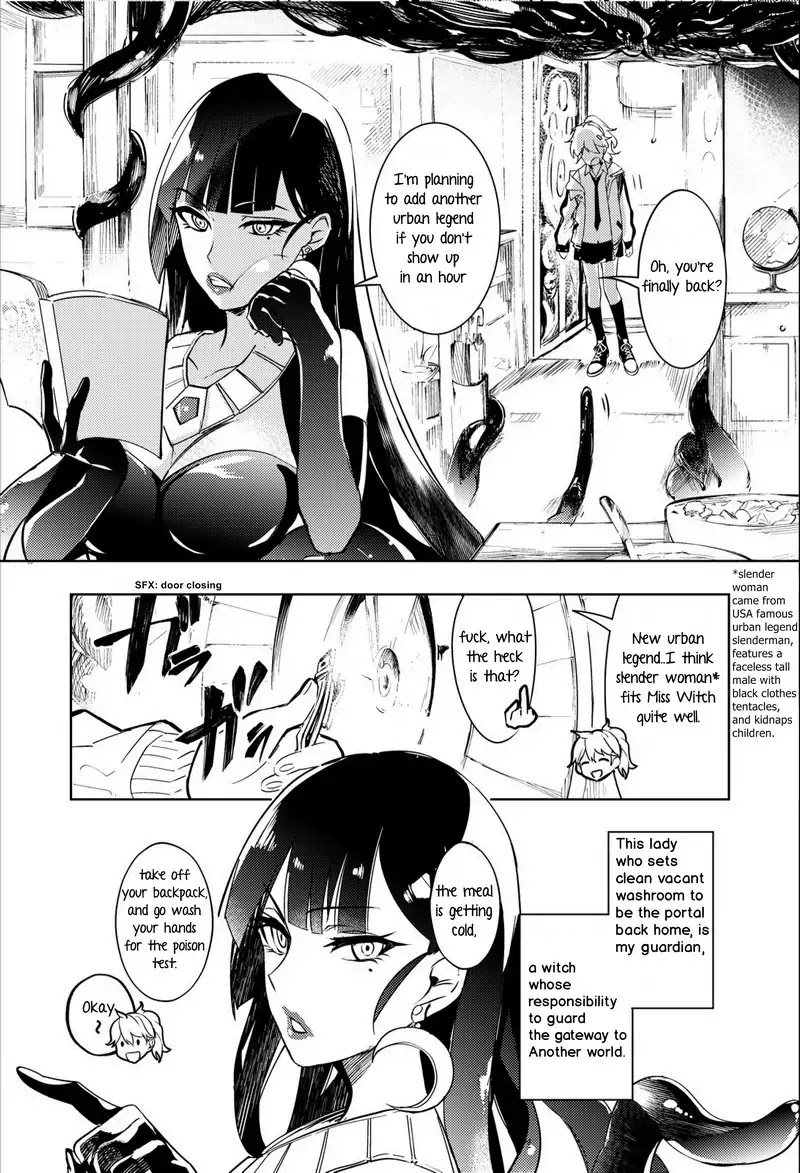 Albino & Witch Chapter 3.5 page 4 - Chapter Extra: Palely's Diary