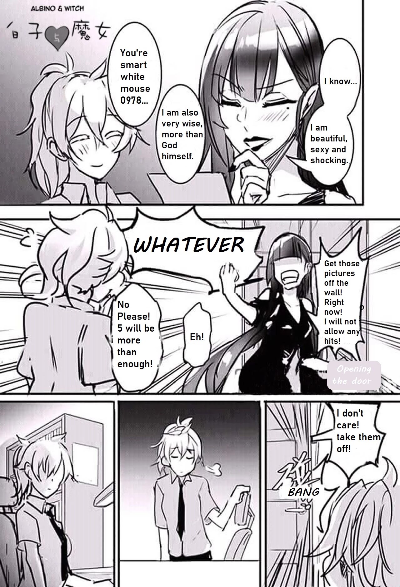Albino & Witch Chapter 4.1 page 2 - Chapter 4.1
