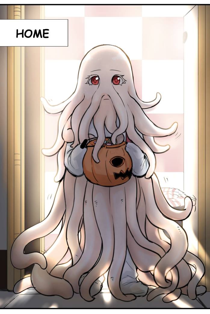 Albino & Witch Chapter 4.2 page 3 - Chapter 4.2: Happy Halloween
