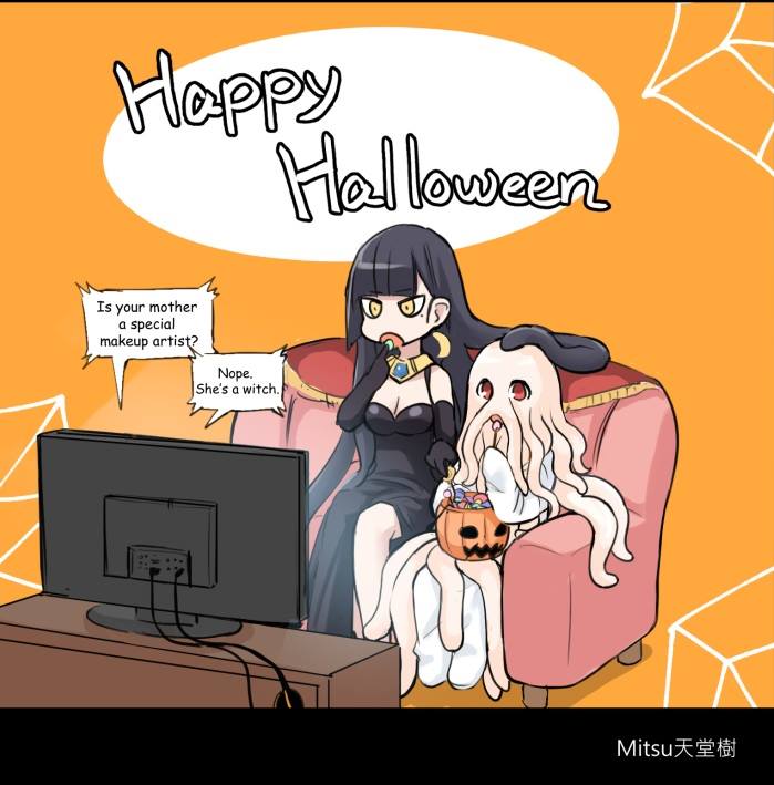 Albino & Witch Chapter 4.2 page 5 - Chapter 4.2: Happy Halloween