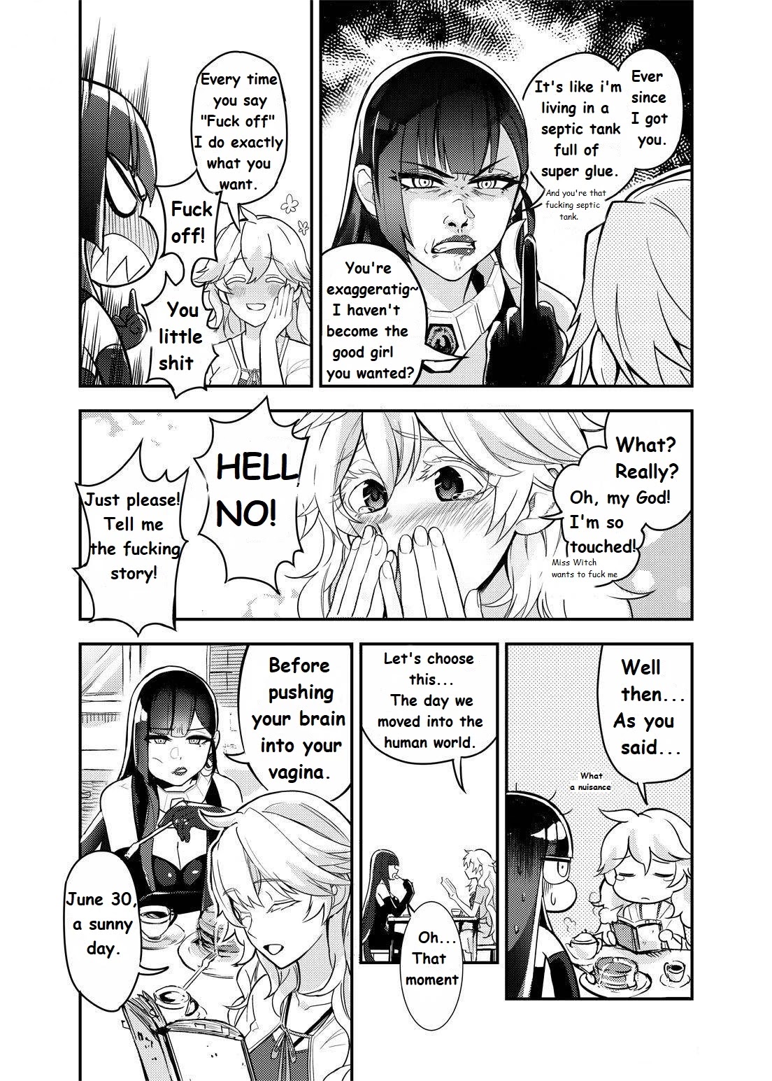Albino & Witch Chapter 5 page 3 - Chapter 5