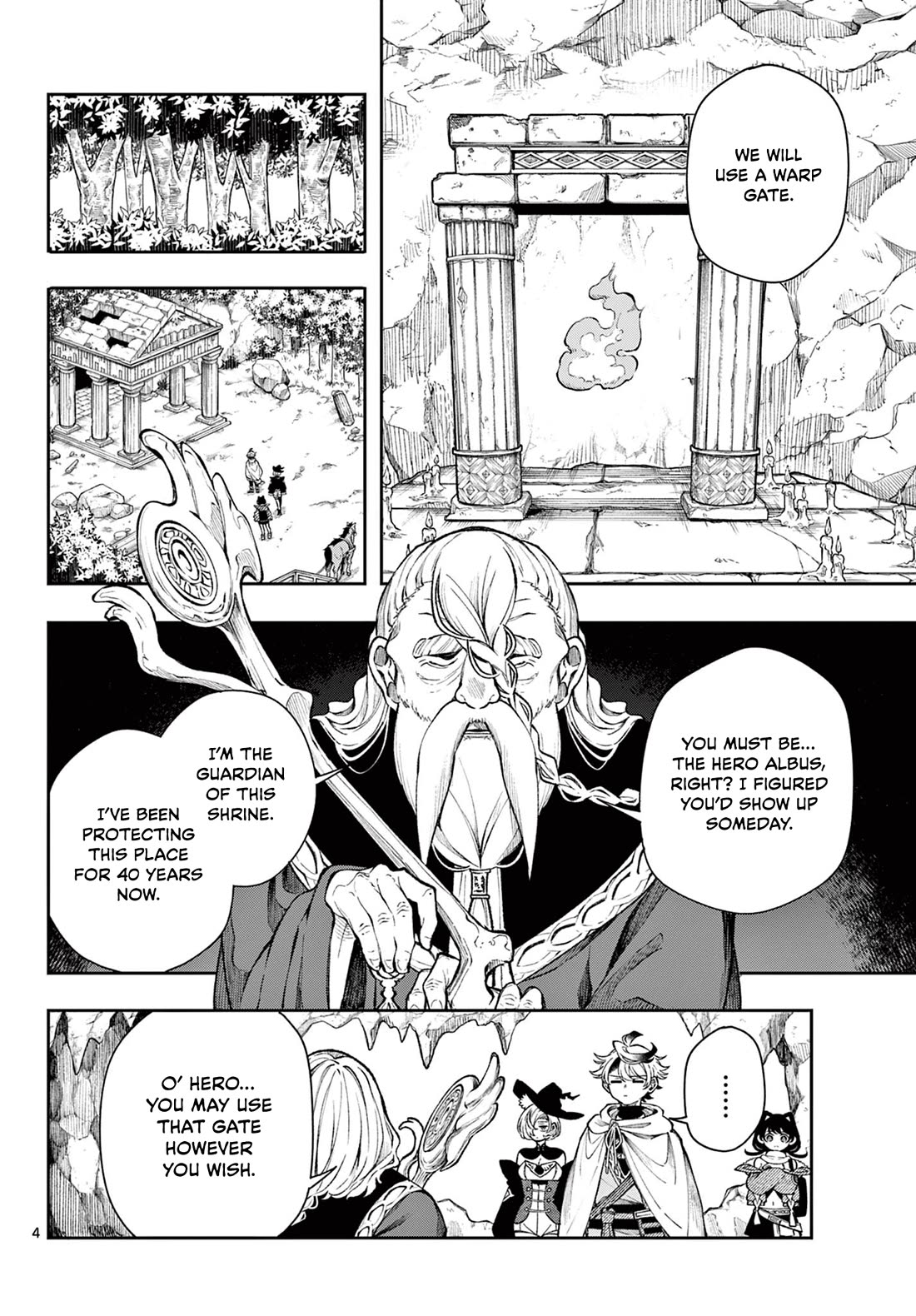 Albus Changes the World Chapter 35 page 4 - Chapter 35: Warp 2