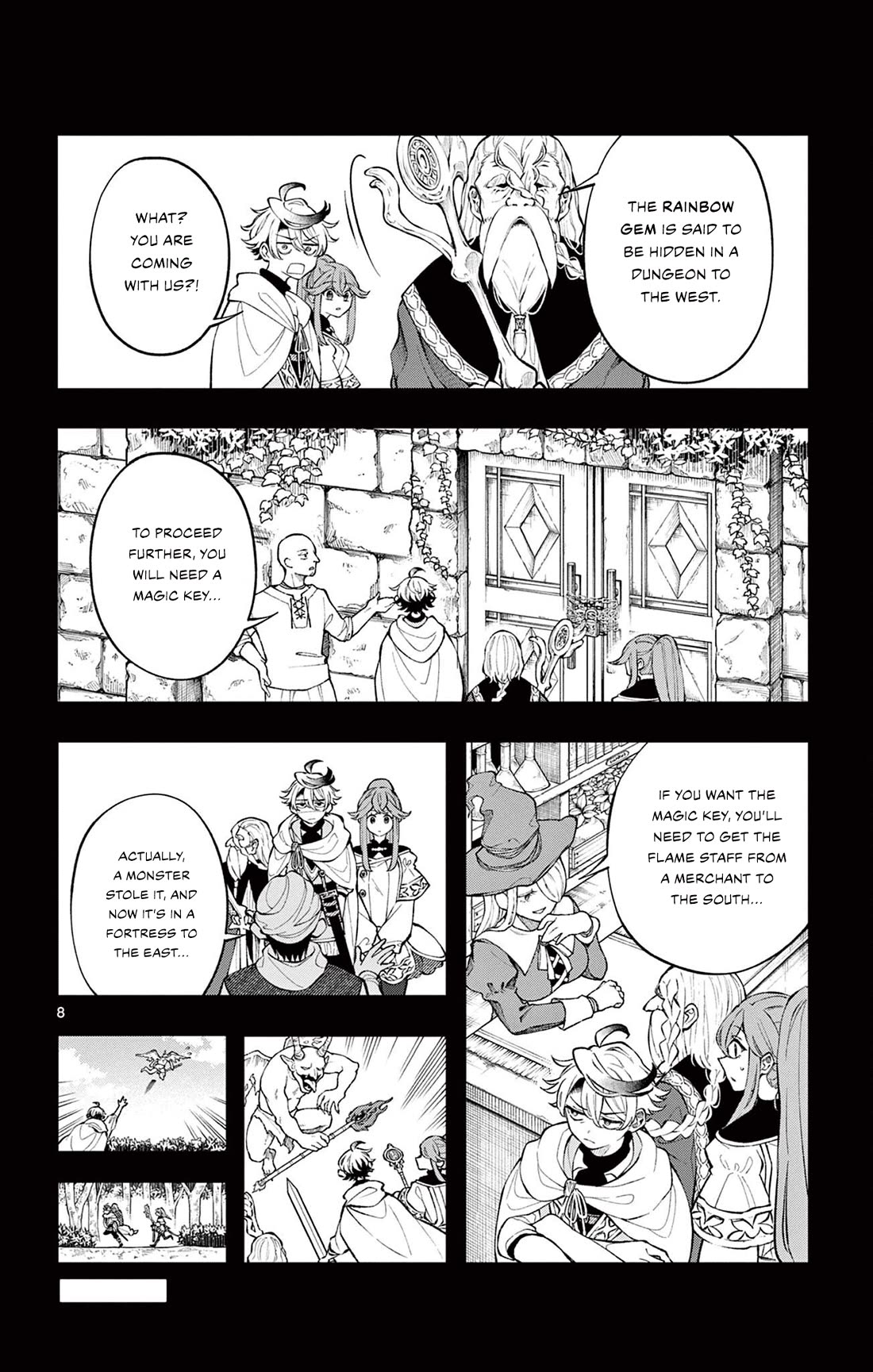 Albus Changes the World Chapter 4 page 8 - Chapter 4: Warp
