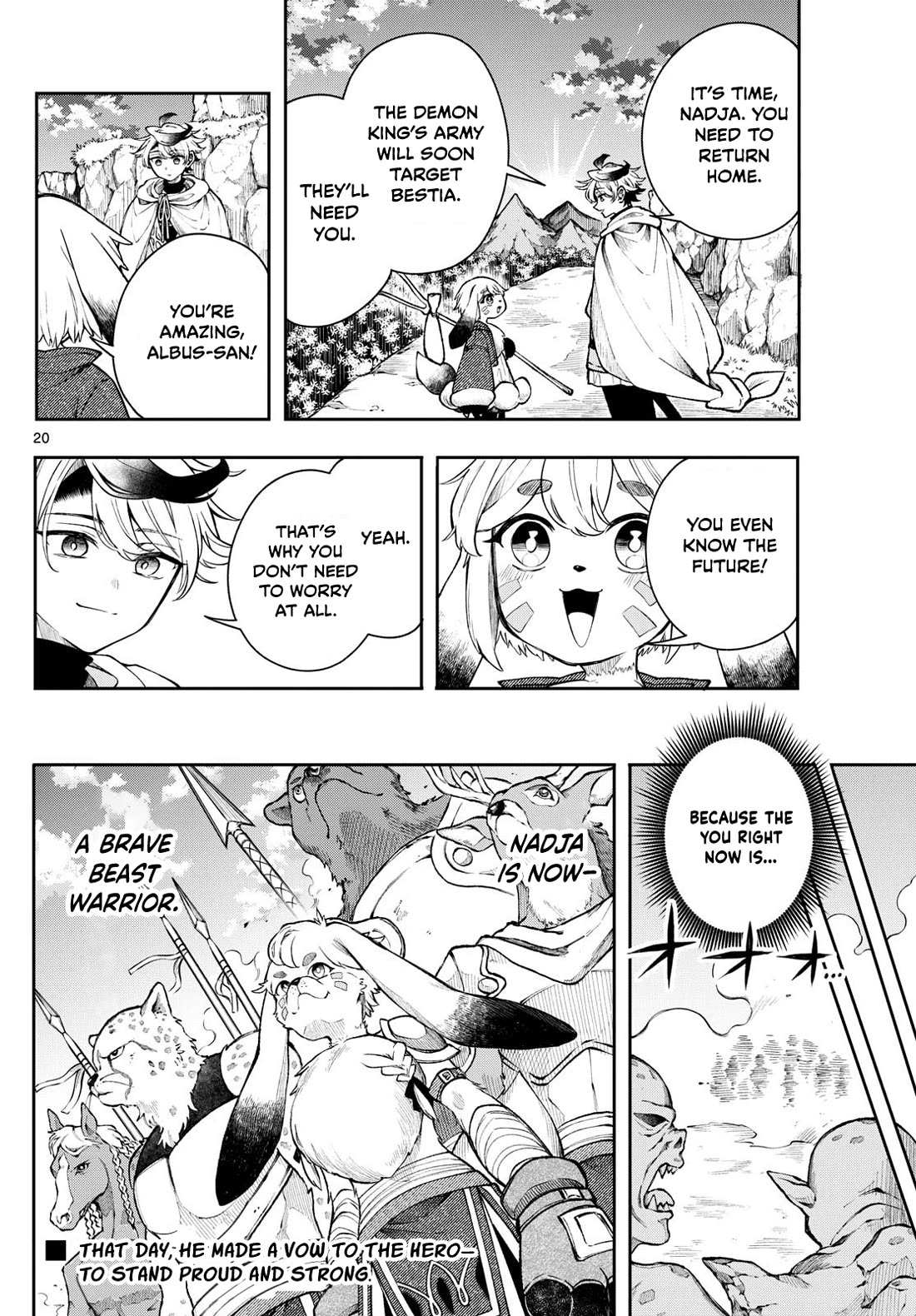 Albus Changes the World Chapter 41 page 20 - Chapter 41: Beast Child