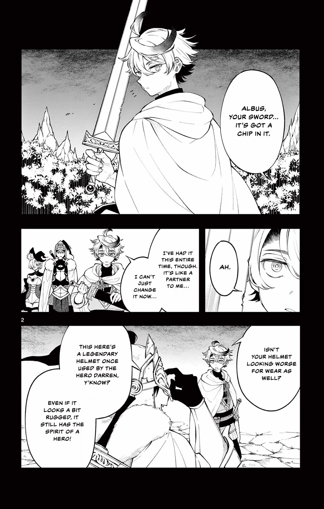 Albus Changes the World Chapter 5 page 2 - Chapter 5: Equipment and Levels