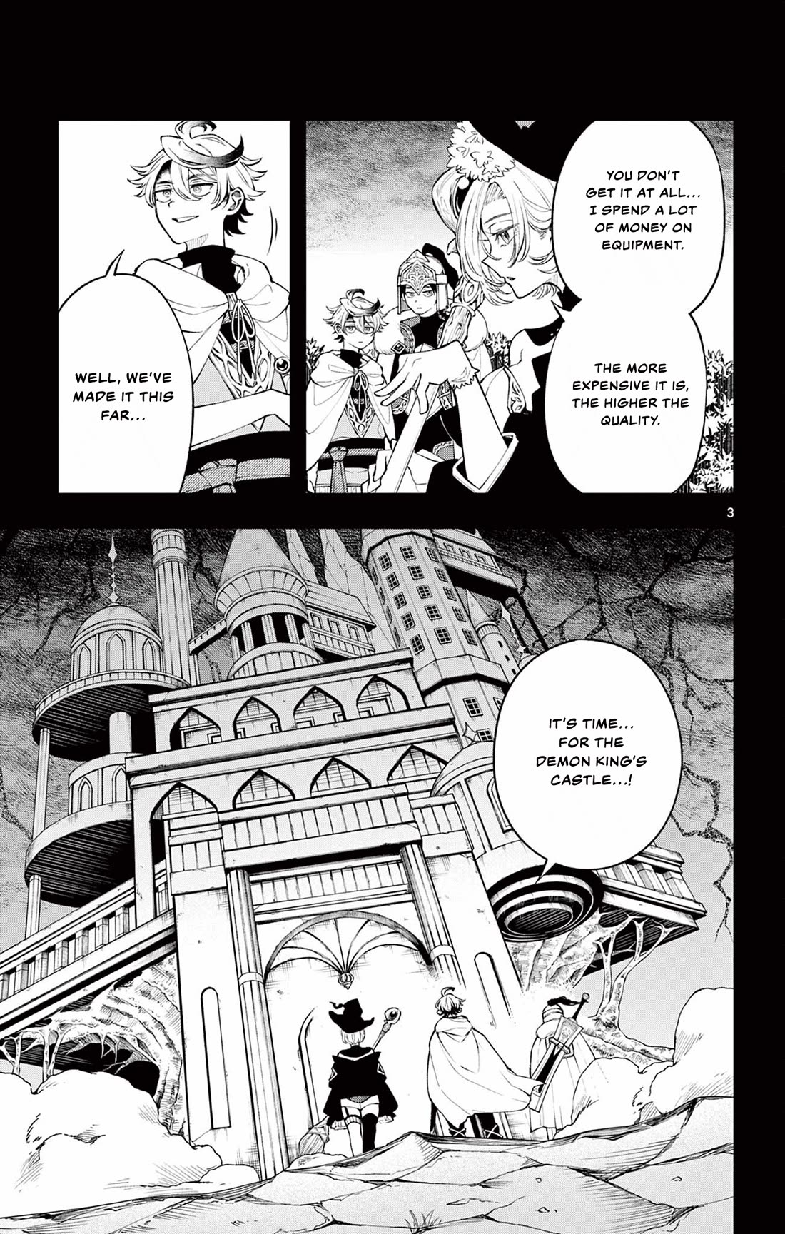Albus Changes the World Chapter 5 page 3 - Chapter 5: Equipment and Levels