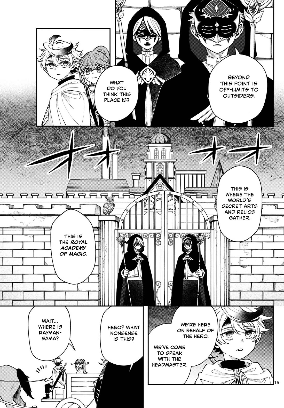 Albus Changes the World Chapter 55 page 15 - Chapter 55: My Hero
