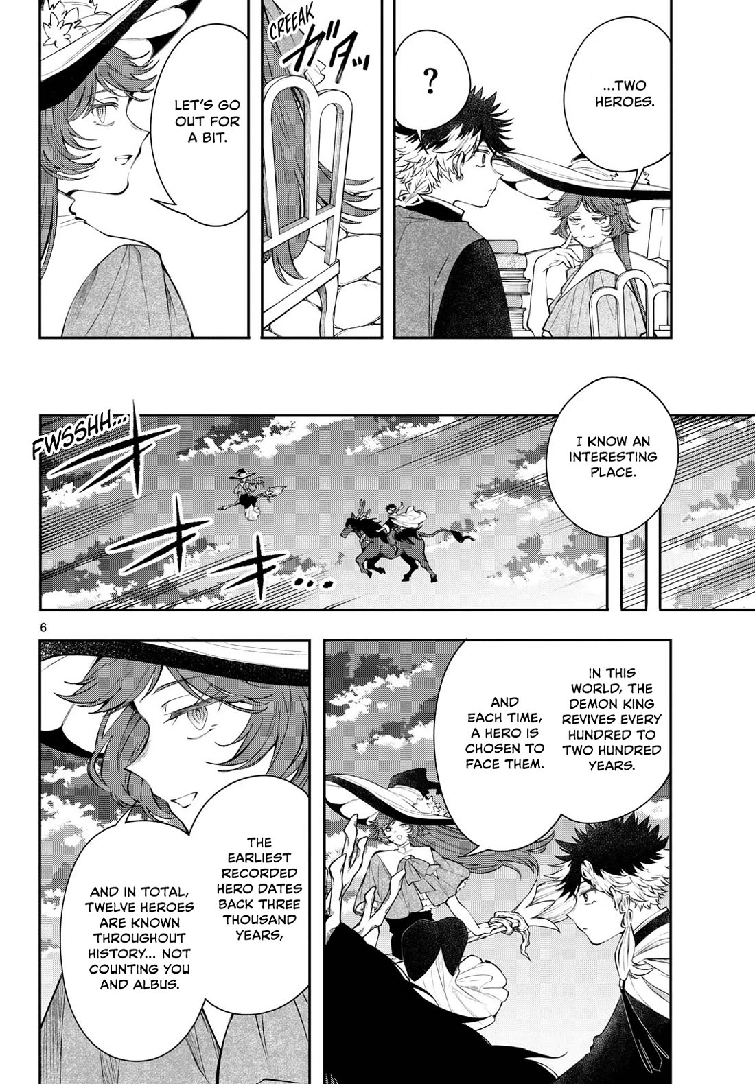 Albus Changes the World Chapter 84 page 6 - Chapter 84: Hero Statue