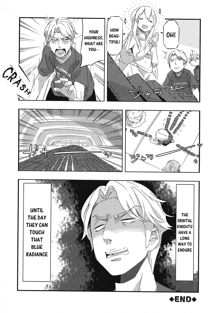 Aldnoah.Zero Anthology Comic Chapter 6 page 12 - Chapter 6: The Interests of an Orbital Knight: Taste of Cruhteo