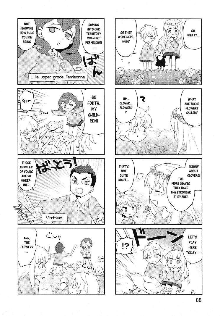 Aldnoah.Zero Anthology Comic Chapter 9 page 4 - Chapter 9: Kindergarten Woes