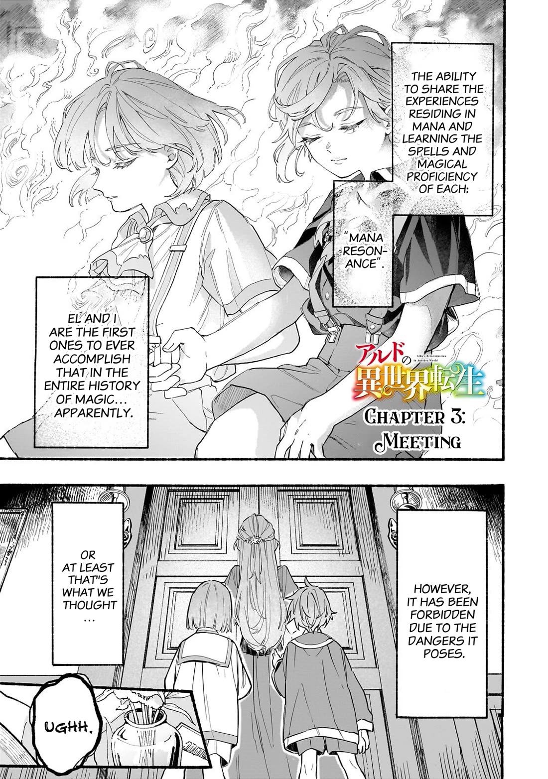Aldo's Reincarnation in Another World Chapter 3 page 2 - Chapter 3: Meeting