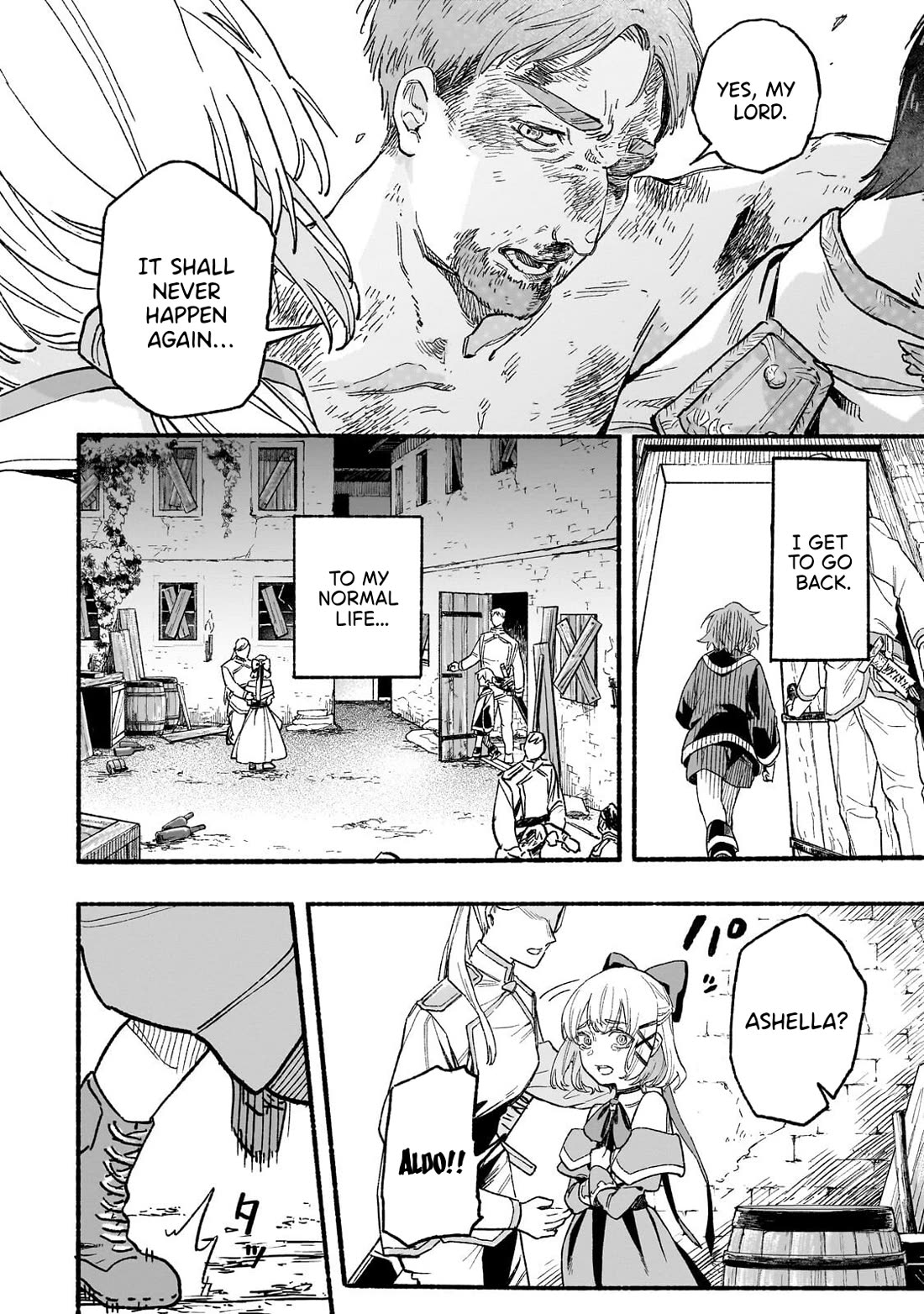 Aldo's Reincarnation in Another World Chapter 5 page 31 - Chapter 5: The Price for Protecting the People You Care for