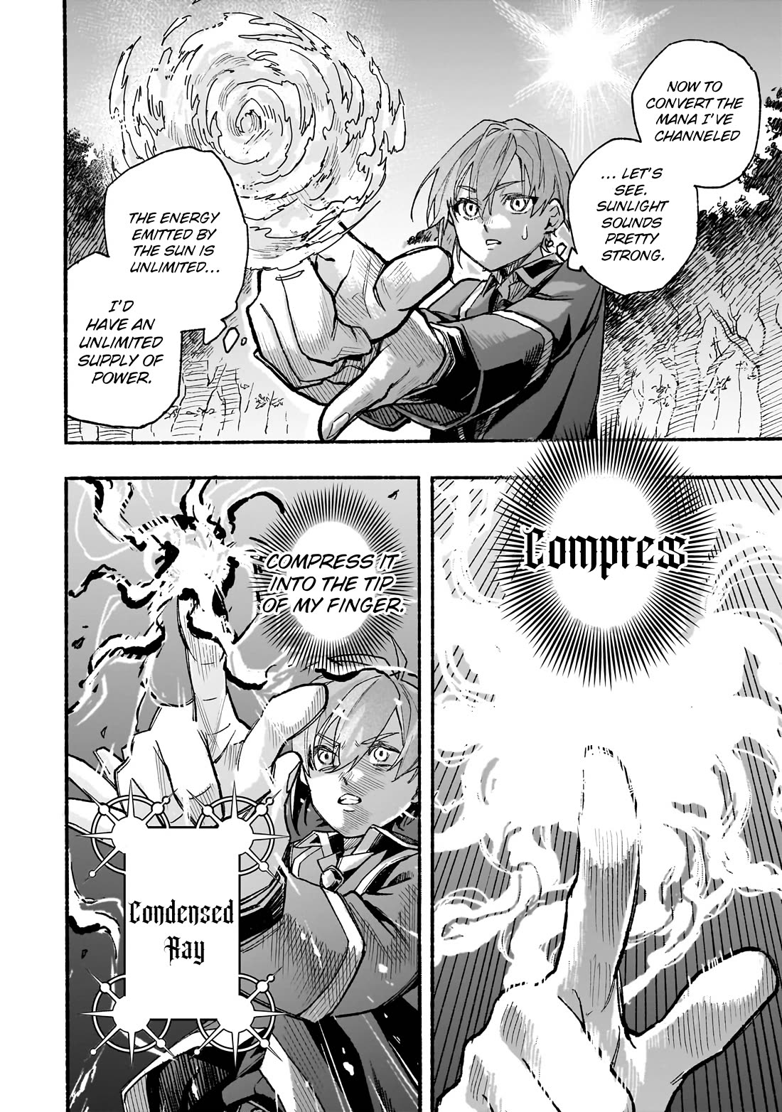 Aldo's Reincarnation in Another World Chapter 8 page 13 - Chapter 8: Condensed Ray