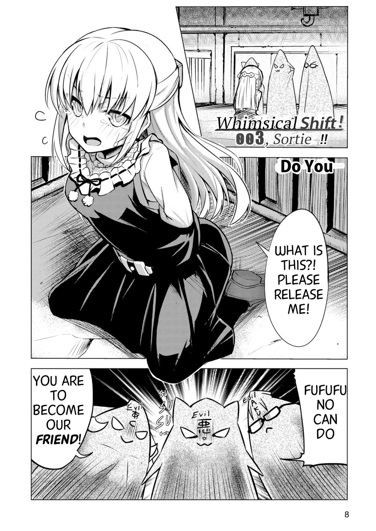 Alice Gear Magazine Manga Chapter 1.1 page 1 - Chapter 1.1: Whimsical Shift! 003, Sortie!!