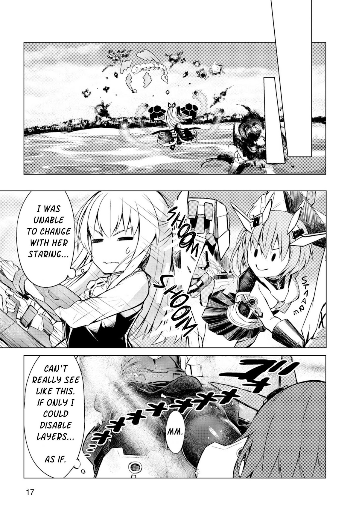 Alice Gear Magazine Manga Chapter 1.1 page 10 - Chapter 1.1: Whimsical Shift! 003, Sortie!!