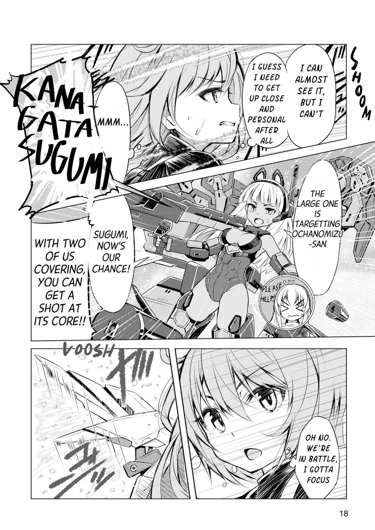 Alice Gear Magazine Manga Chapter 1.1 page 11 - Chapter 1.1: Whimsical Shift! 003, Sortie!!