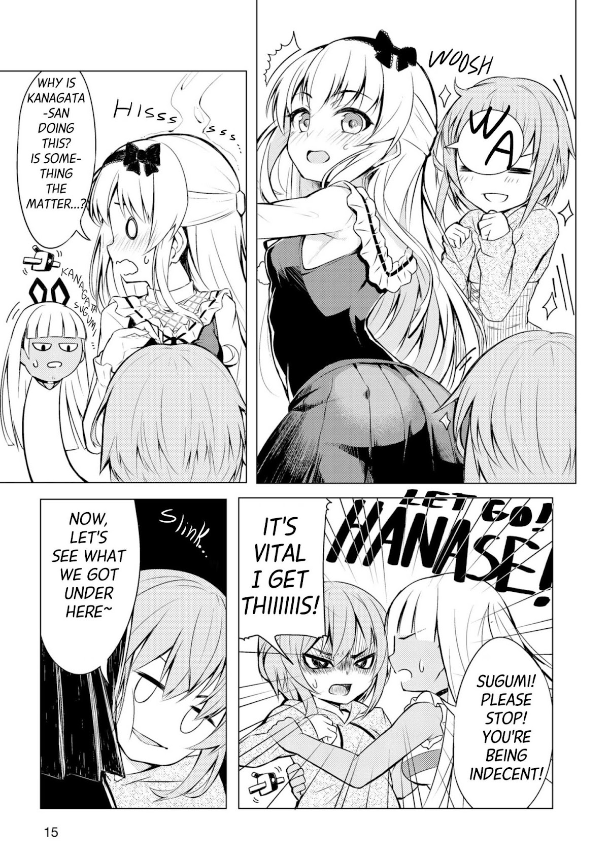 Alice Gear Magazine Manga Chapter 1.1 page 8 - Chapter 1.1: Whimsical Shift! 003, Sortie!!