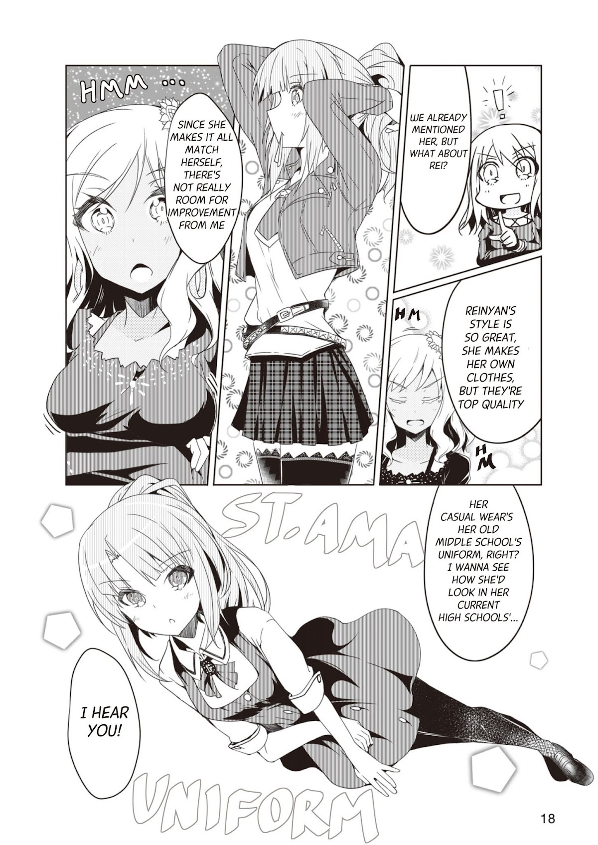 Alice Gear Magazine Manga Chapter 2.1 page 11 - Chapter 2.1: Bored Out of Their Minds Actresses (24) Pass Time