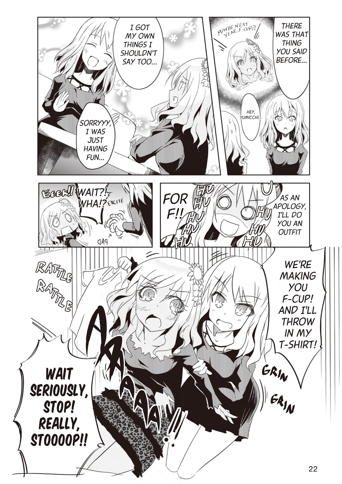 Alice Gear Magazine Manga Chapter 2.1 page 15 - Chapter 2.1: Bored Out of Their Minds Actresses (24) Pass Time