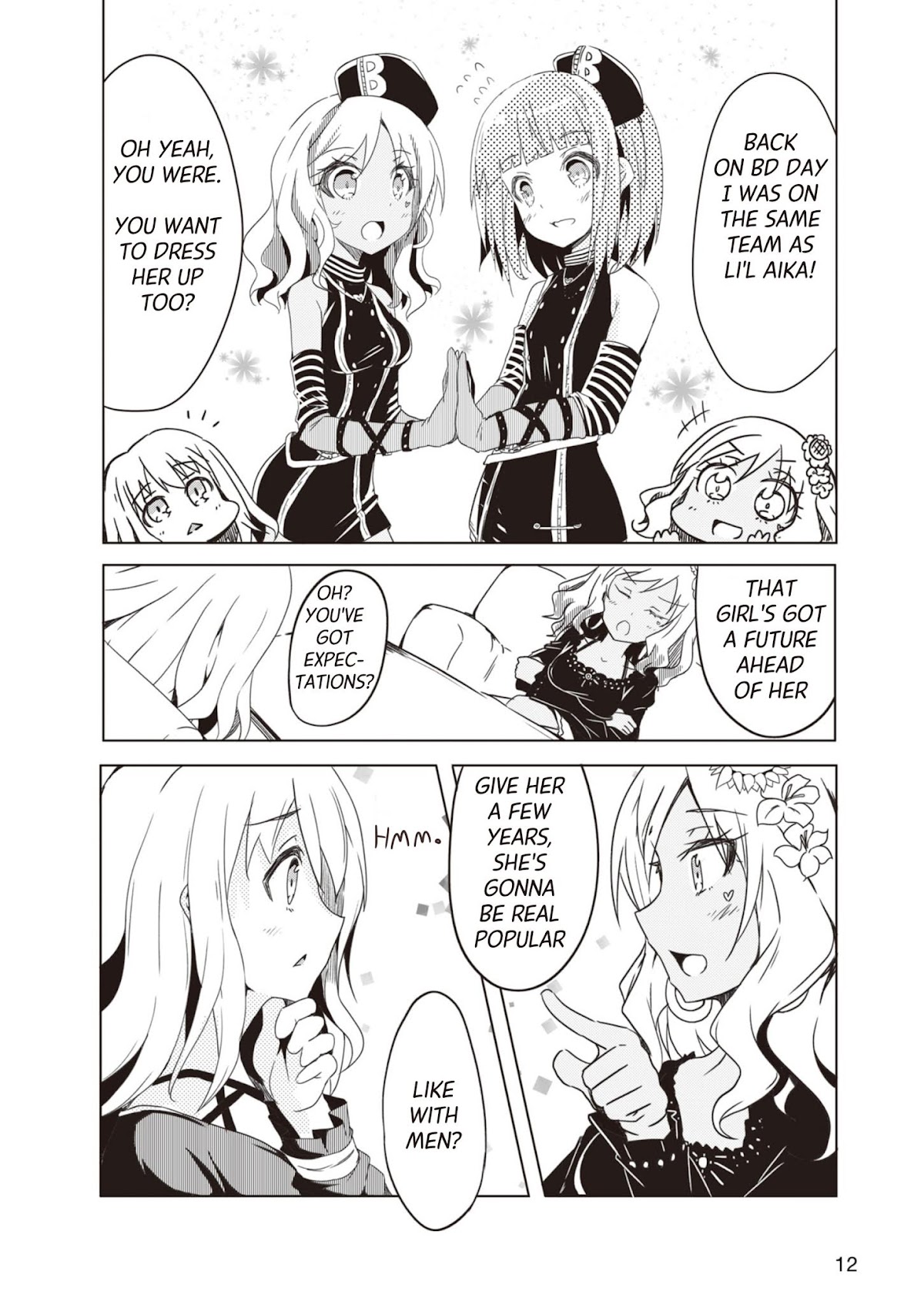 Alice Gear Magazine Manga Chapter 2.1 page 5 - Chapter 2.1: Bored Out of Their Minds Actresses (24) Pass Time