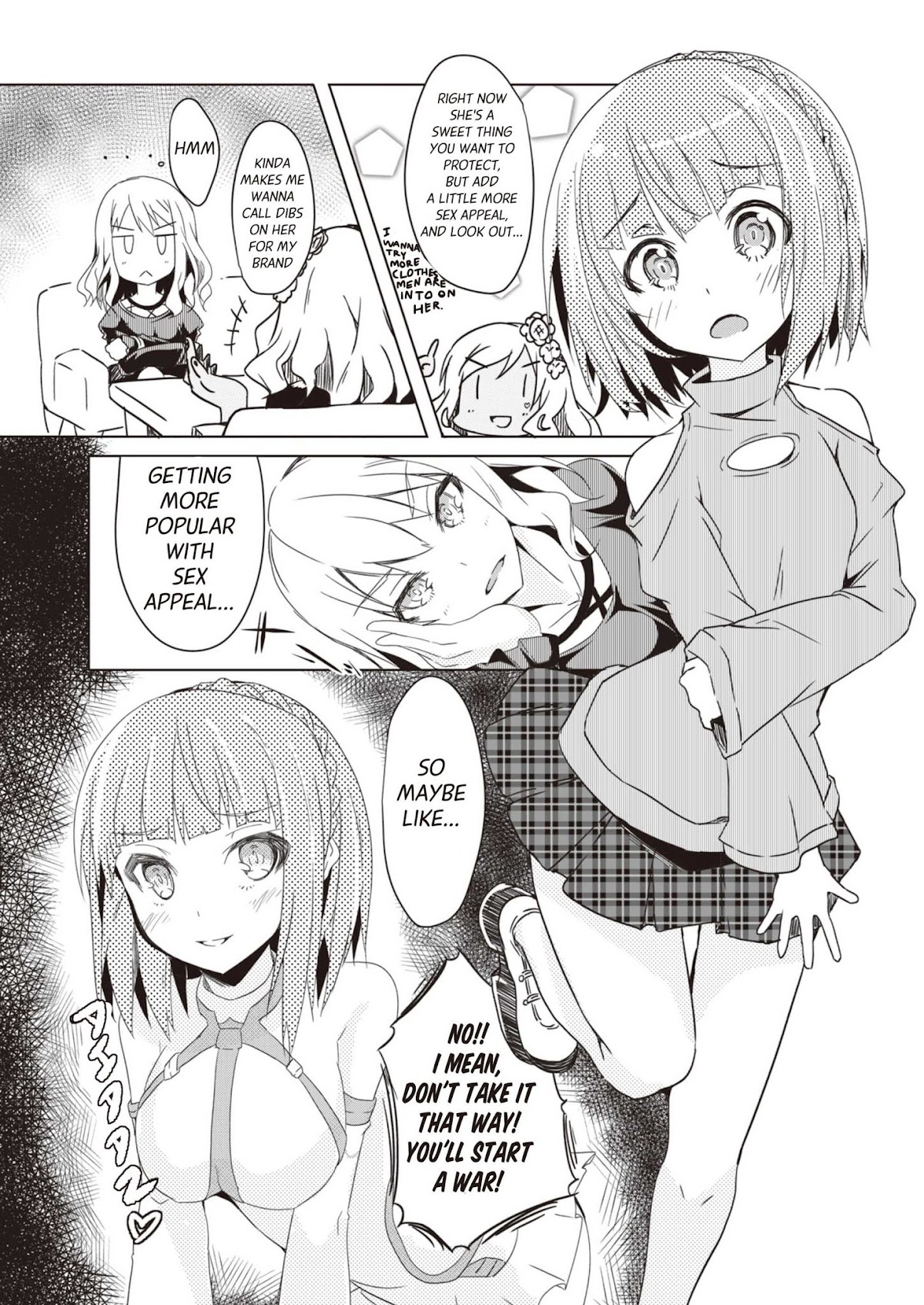 Alice Gear Magazine Manga Chapter 2.1 page 6 - Chapter 2.1: Bored Out of Their Minds Actresses (24) Pass Time